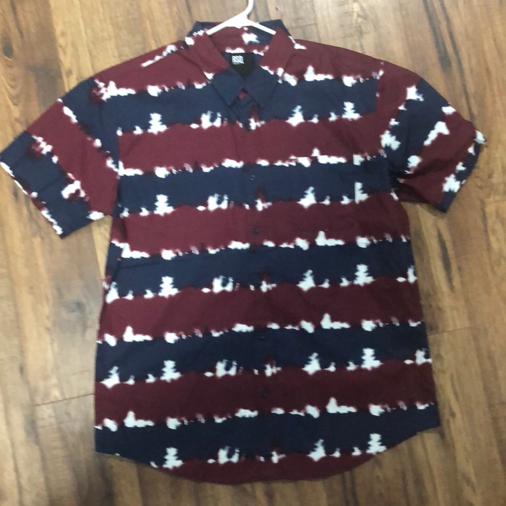 Tie die button up rsq xl